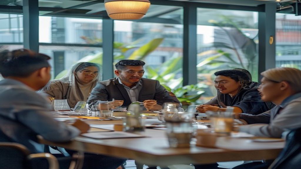 Ilustrasi kisah Islam menampilkan Nabi Ibrahim mengangkat tawaran Allah dengan latar gurun.